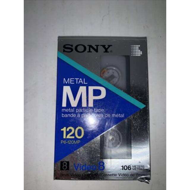 Sony 8mm standard grade cassette tape - 120min (p6-120mp)