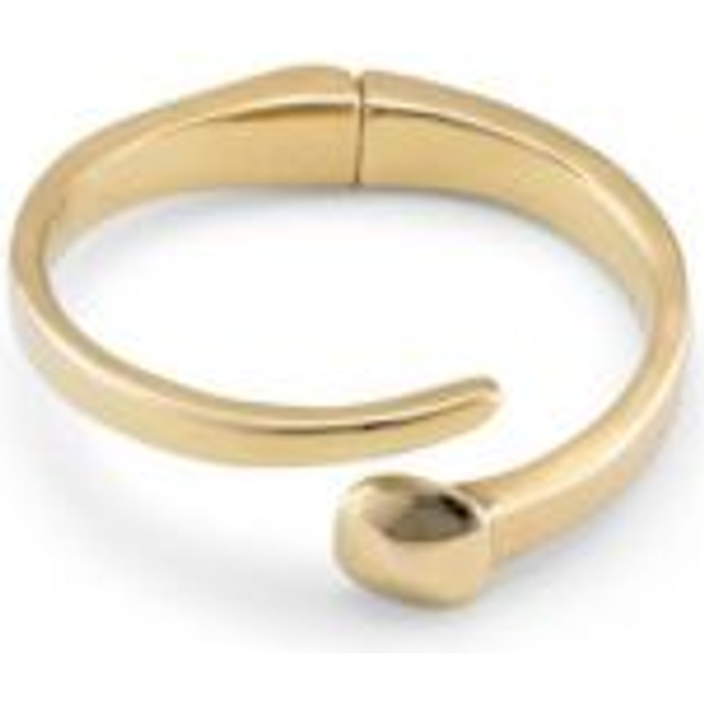 New Nail Golden Metal Bracelet / Size L