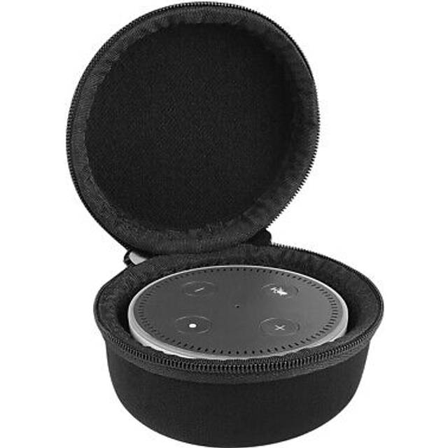 Geekria Carrying Case For Echo Dot 2nd Generation Smart Speaker (black)