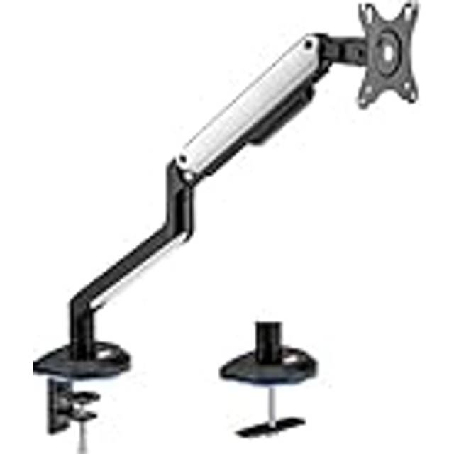 AISENS RGB-bordsstativ gaming roterande och lutande motvikt för TV-skärm 9 kg 3 svängar 1 arm på 17 32 svart vit