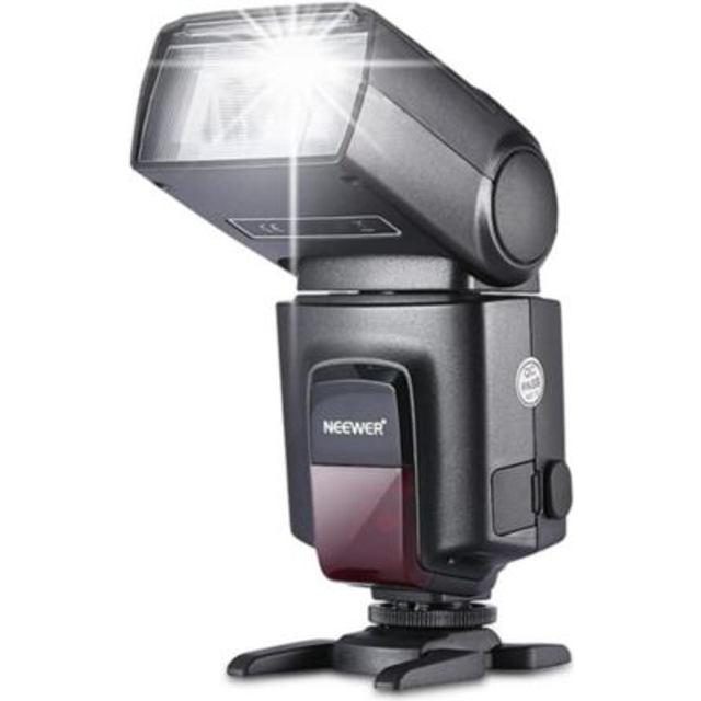 NEEWER TT560 Flash Speedlite kompatibel med Canon Sony Nikon Panasonic Olympus Pentax och fler DSLR-kameror, digitalkamera Speedlight med standard hot shoe för studio utomhusfotografering