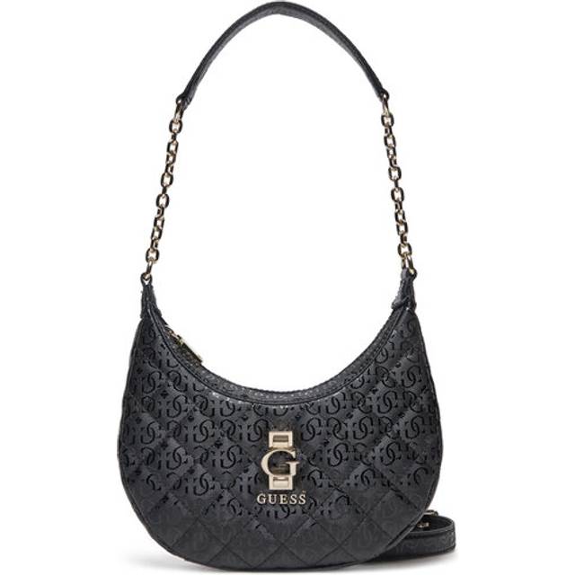Guess Hobo Bags - Bessey Hobo Shoulder Bag - black - Hobo Bags for ladies - unisize