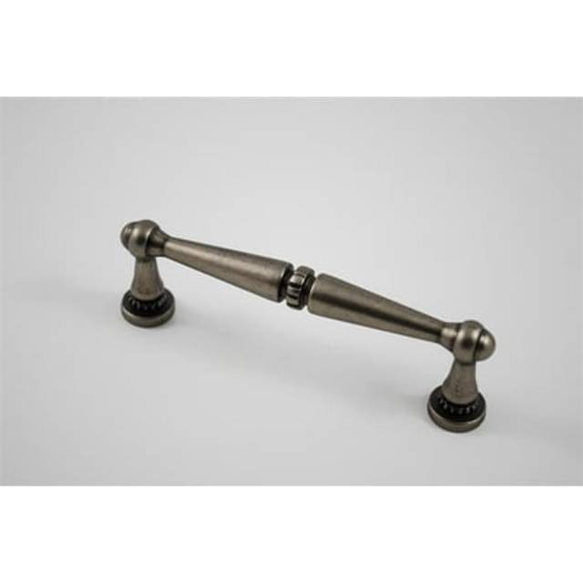 Bar Cabinet Pull, Aged Pewter