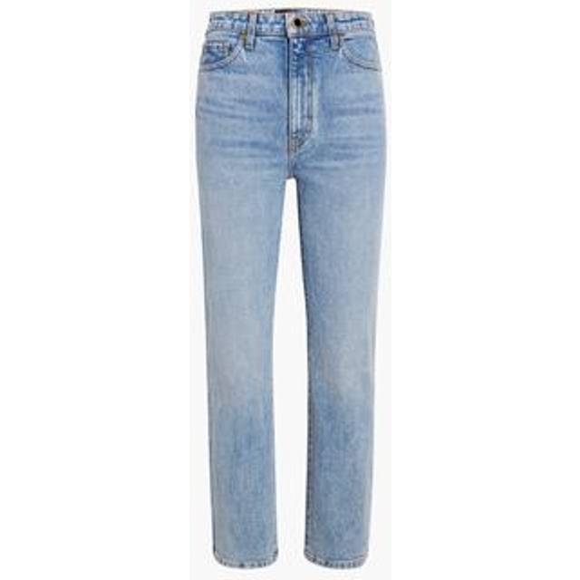 Khaite Abigail high-rise straight jeans - blue (31)