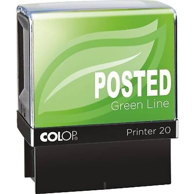 Colop Green Line Word Stamp Posted Red (Impressions Size 38 x 14mm) GLP20POST