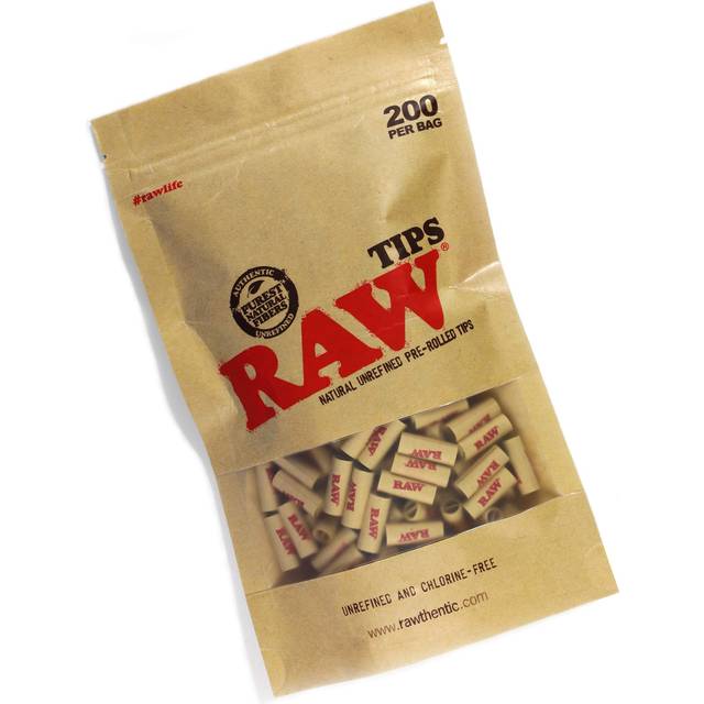 Authentic Pre-Rolled Tips, 200 Tips Per Bag 3 Bags (600 Tips)