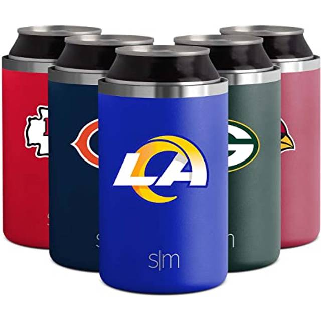 Simple Modern Officially Licensed NFL Los Angeles Rams Gifts for Men  Women  Dads  Fathers Day | Insulated Ranger Can Cooler for Standard 12oz Cans -