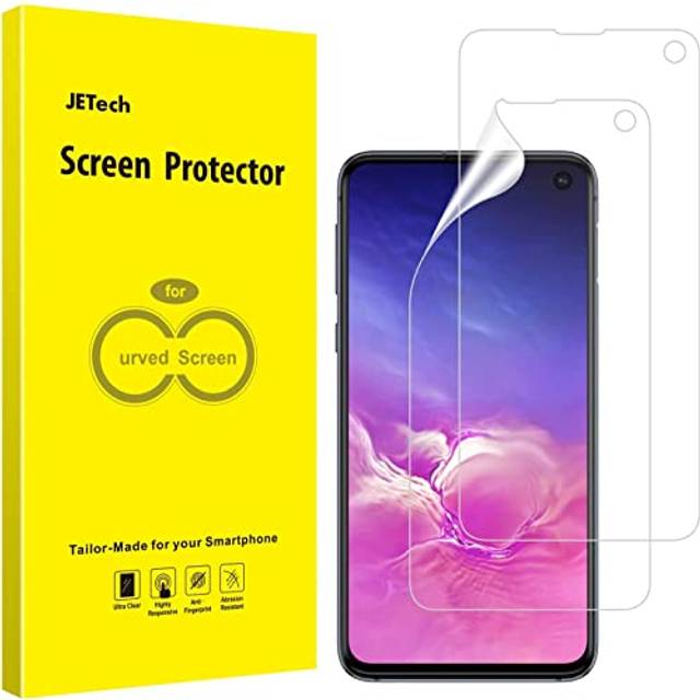 JETech Skärmskydd Kompatibel med Samsung Galaxy S10e, TPU Ultra HD Film, Fall Vänlig, 2-Pack