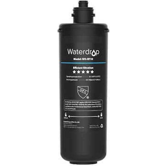 WD-RF10 Water Filter, NSF/ANSI 42 Certified, 30,000 Liters High Capacity, Replacement for Waterdrop Under Sink Water Filtration System WD-10UA,