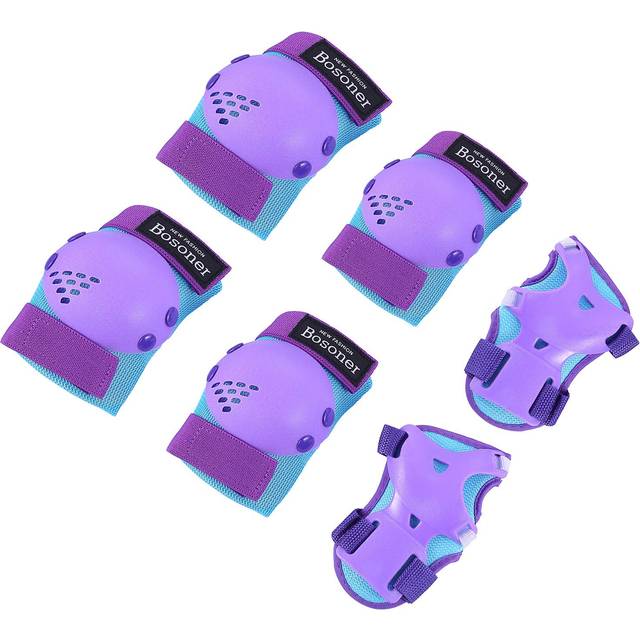 BOSONER Kids/Youth Knee Pad Elbow Pads Set for 3-15 Year  Child Protec