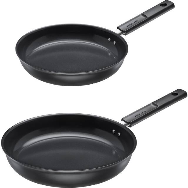 Fiskars - Hard Face stekpanna 2-delar aluminium 28+ 24 cm