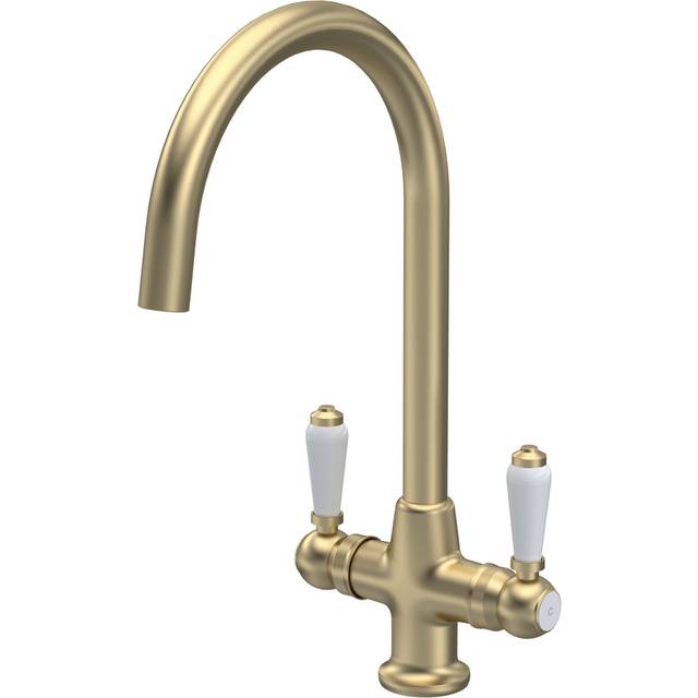 Nuie Kitchen Tap - Brushed Brass (20.8cm)