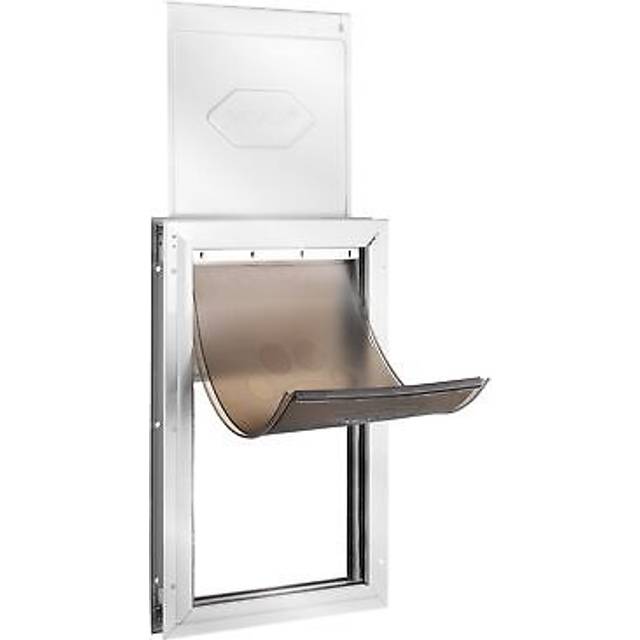 VEVOR Pet Door for Door with Lock andMagnetic Flap System Aluminum Frame Large