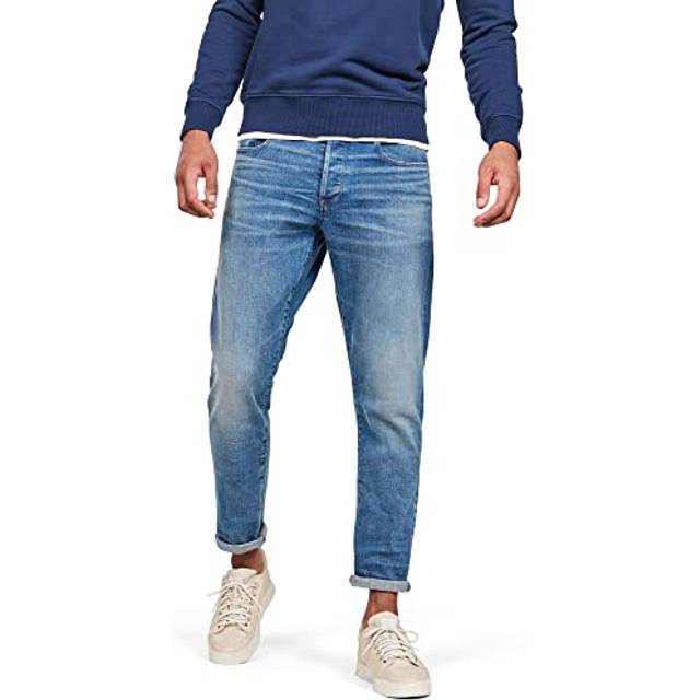 Straight tapered jeans G-Star 3301 - Bleu - 36x34