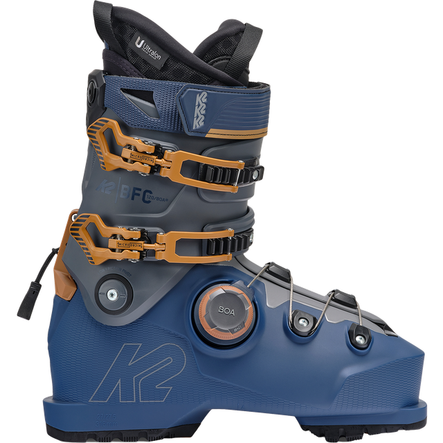 K2 BFC 120 BOA Mens Ski Boots (Brown)
