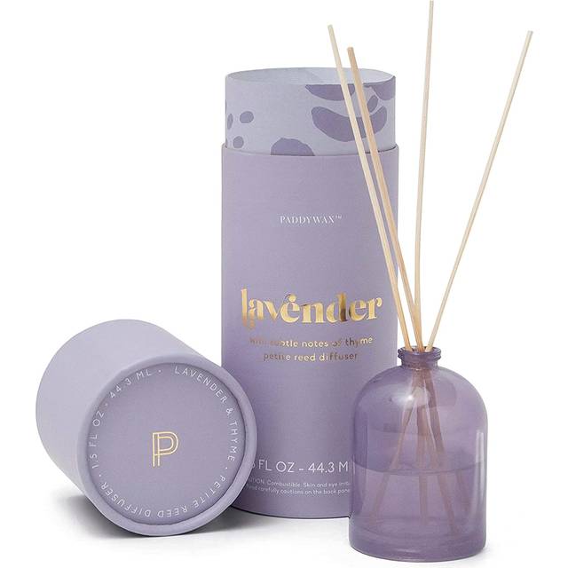 Paddywax Petite Collection Scented Oil Reed Diffuser, 1.5-Ounce, Lilac-Lavender