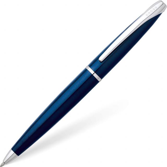 Cross ATX Refillable Ballpoint Pen  Medium Ballpen  Includes Premium Gift Box - Translucent Blue