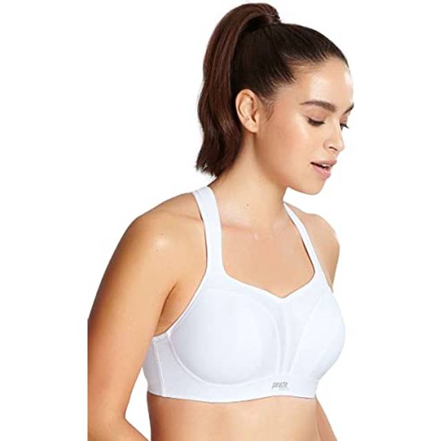 Panache Power Wired Sport Bra - White - 34B