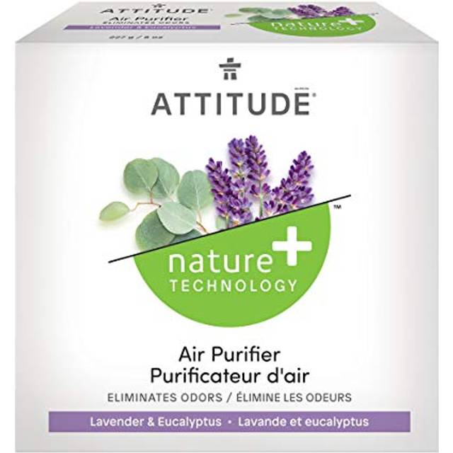 ATTITUDE Hypoallergenic Air Purifier with Activated Carbon Filter  Euc