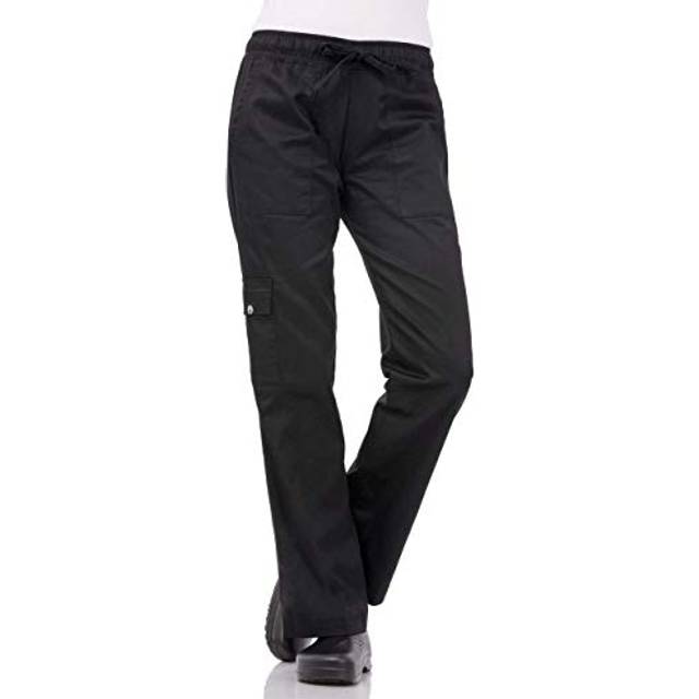 Chef Works Womens Cargo Chefs Trousers Black 2XL