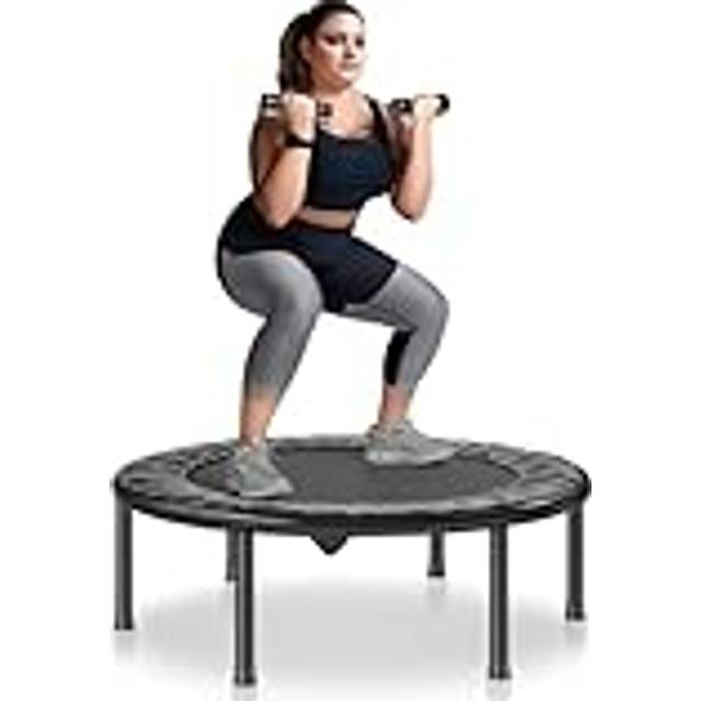 VEVOR Mini-Fitness-Trampolin Trainingstrampolin Erwachsene 934mm 100kg Faltbar