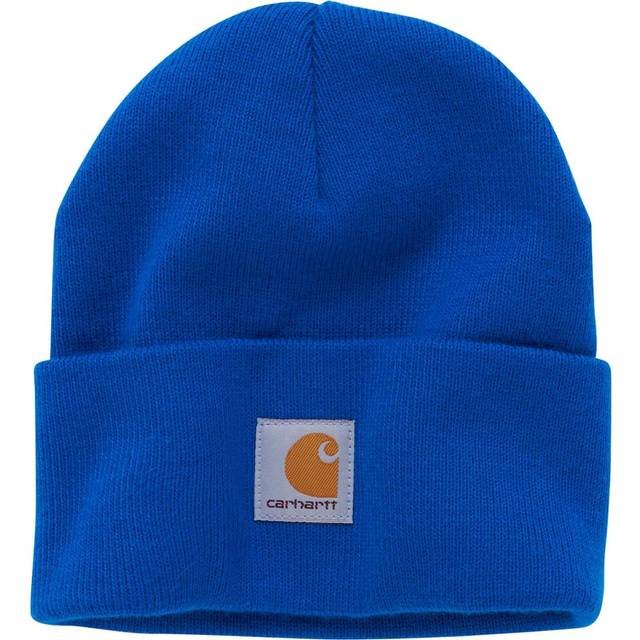 Carhartt Unisex Kids' Knit Beanie Watch Hat  Lapis Blue  Youth