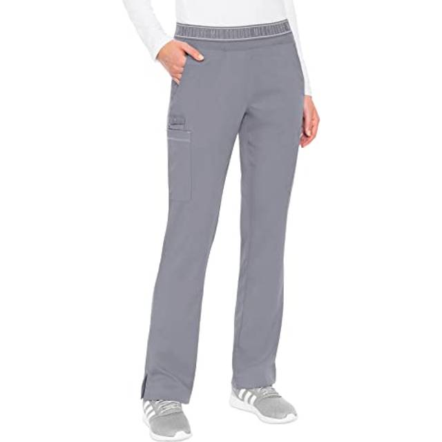 Med Couture Touch Women's Yoga 2 Cargo Pocket Pant  Cloud  Small