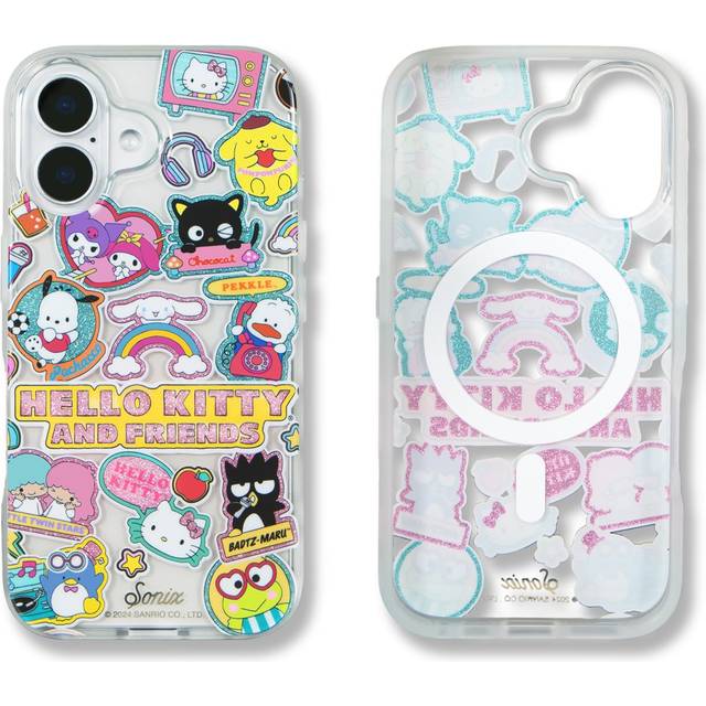 Sonix x Sanrio Case for iPhone 16 | Compatible with MagSafe | 10ft Drop Tested | Hello Kitty and Friends Stickers
