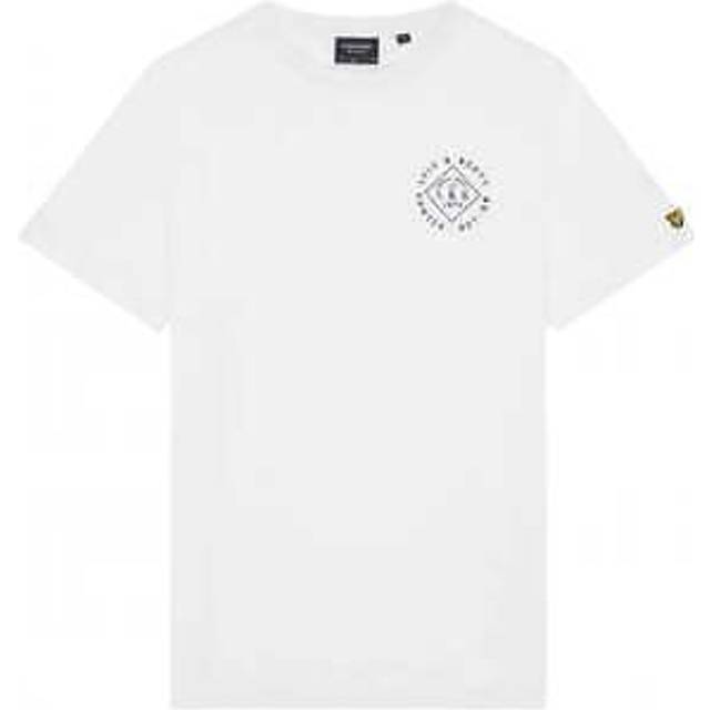 LYLE & SCOTT Stamp T-Shirt |Vit |M