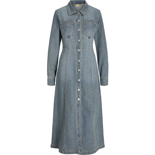 Jxastra Denimklänning - Blå - XS