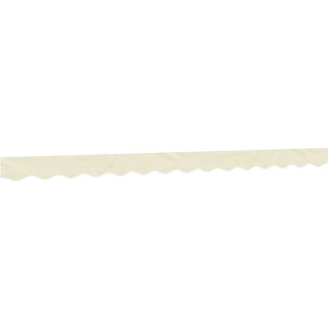 vidaXL Replacement Fabric for Awning Valance Cream Stripe 3.5 m