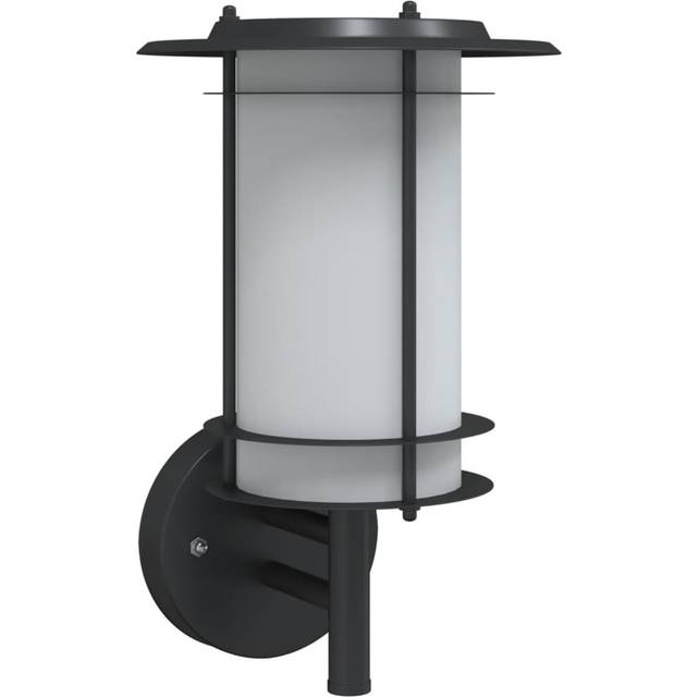 Darquez Plug-in 1 Light Outdoor Wall Light - Black (31cm H X 19cm W X 19cm D)