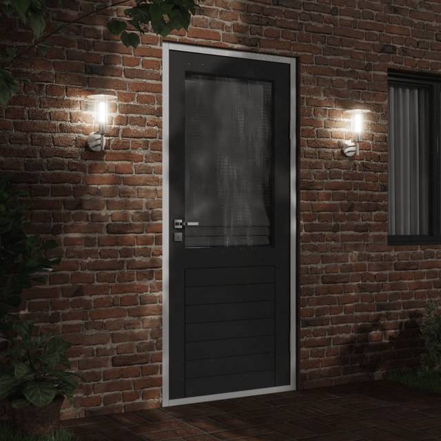 Danit Plug-in 1 Light Outdoor Wall Light - Silver