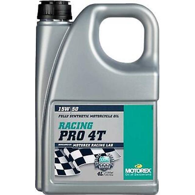Motorex Racing Pro 4T 15W-50 Motorcycle Engine Oil - 4 Litre