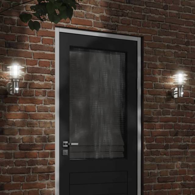 Daneida Plug-in 1 Light Outdoor Wall Light - Silver