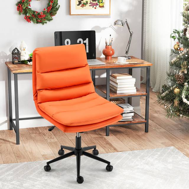 Balwinder Office Chair - Orange (102.1cm H X 56.9cm W X 67cm D)