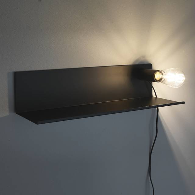 Gudia Metal Floating Shelf (12cm H X 50cm W X 16cm D)
