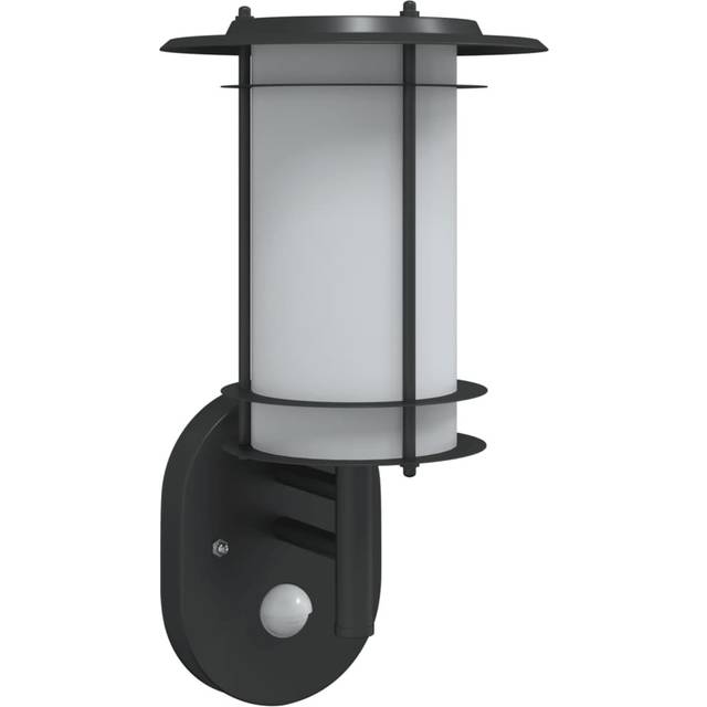 Davinee Plug-in 1 Light Outdoor Wall Light - Black (31cm H X 19cm W X 19cm D)
