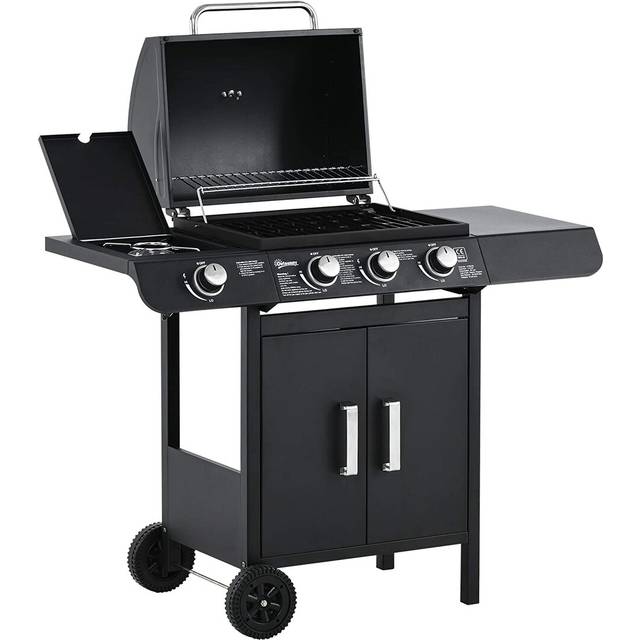 Barretti 3-Burner Natural Gas BBQ with Cabinet - Matte Black (3)