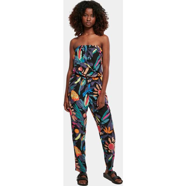 Women's jumpsuit Urban Classics Viscose Bandeau - Multicolore