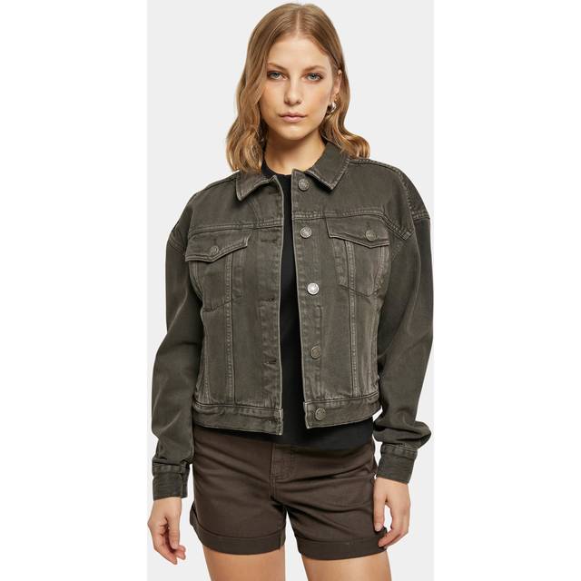 UC Ladies UC Oversized Colored Denim Jacket Brown / 3XL Jacka