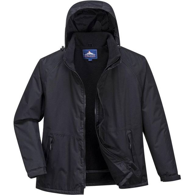 (M, Black) Portwest Mens Limax TK2 Winter Insulated Jacket