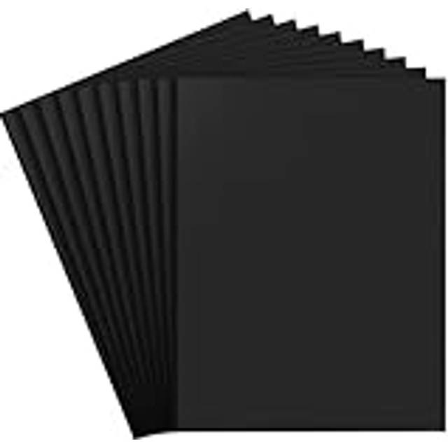 Black EVA Foam Sheets (10 Pack) - A4 High-Density Foam Board/Foam Padding for Crafts - 6mm Thick Foam Blocks for Cosplay