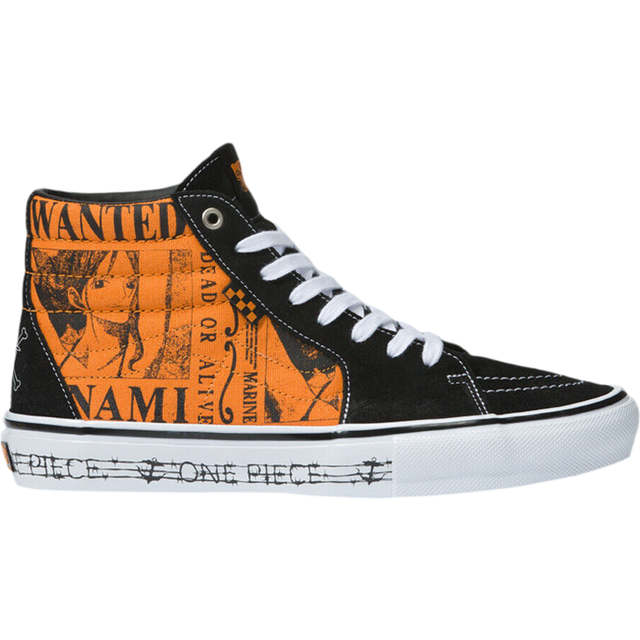 Vans One Piece x Skate SK8-HI 'Nami' VN0A5FCCORA - BLACKORANGE