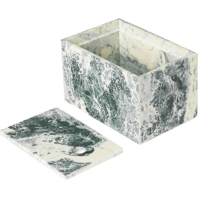 Ferm Living Mist förvaringsbox 10x15 cm Emerald-off white