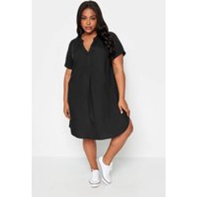 Yours Tunic Dress - Black, Black, Size 20, Women