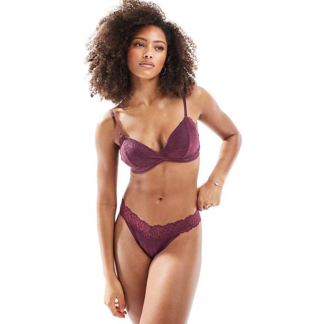 Calvin Klein Underwear - Blød BH Lightly Lined Triangle - Lilla