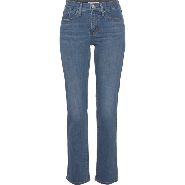 Levi's, Jeans, Dam, W26 L32, Bomull, Mid-Rise Slim Straight Skinny Jeans