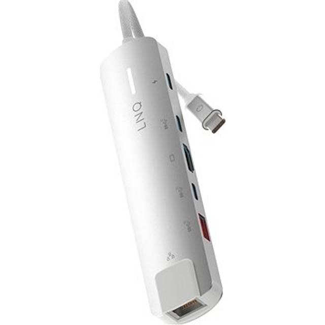 LINQ byELEMENTS 6in1 Pro USB-C 10Gbps Multiport Hub with 4K HDMI and Ethernet