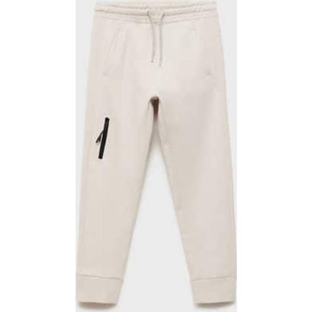 Mango Kids' Zip Drawstring Joggers
